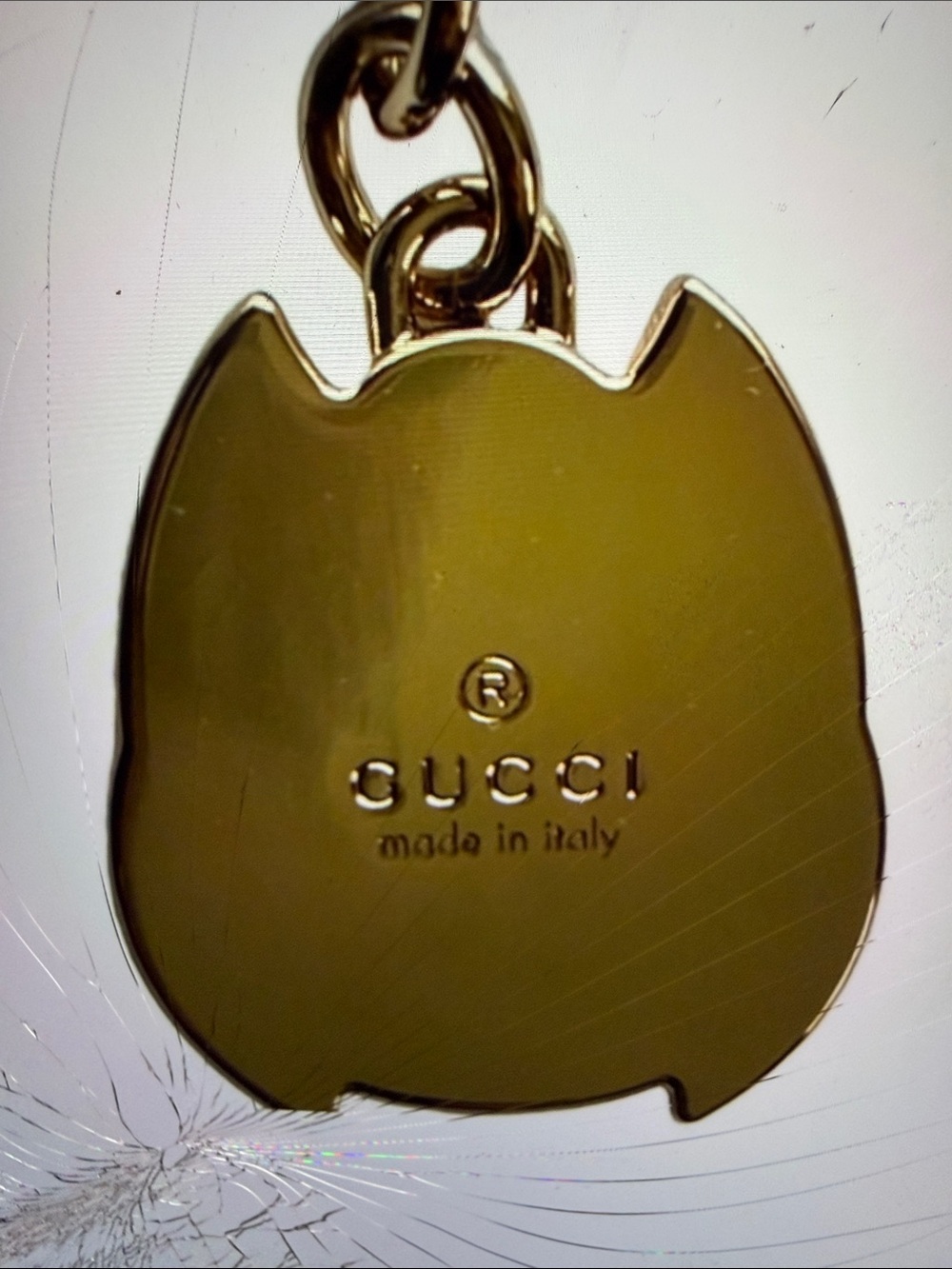 Gucci Enamel Owl CHARM ONLY in White, Lime Green & Sky Blue. Keychain EUC - Picture 14 of 16